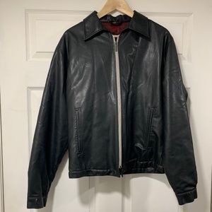 Versace Men PVC leather jacket